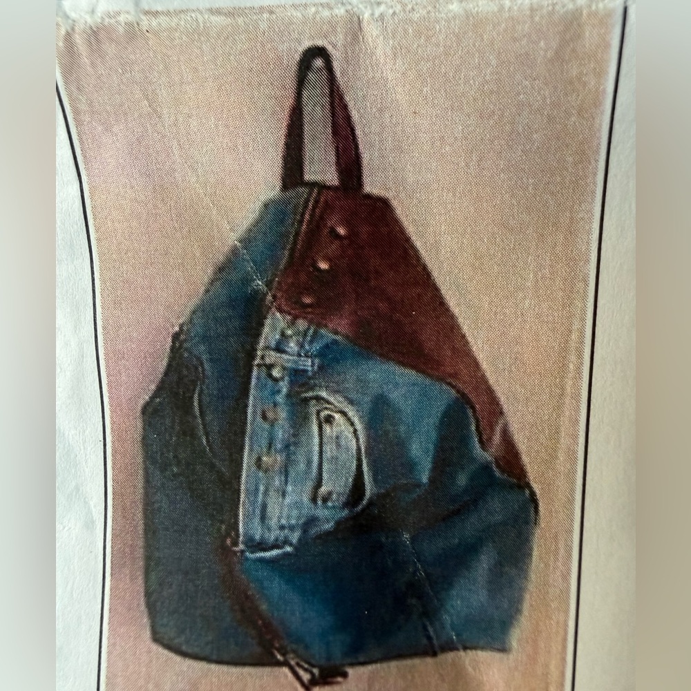 New🌟Free People-Upcycled Denim Backpack